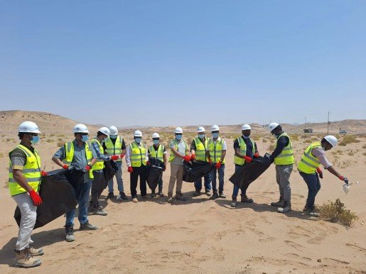 Mohamed Raoof with team